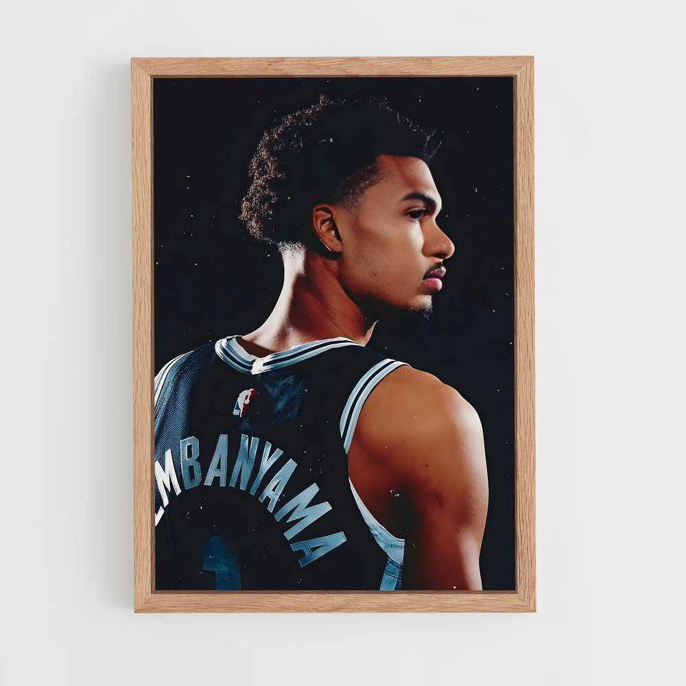 Poster Le Géant de Bois – affiche Basketball (vue 4)
